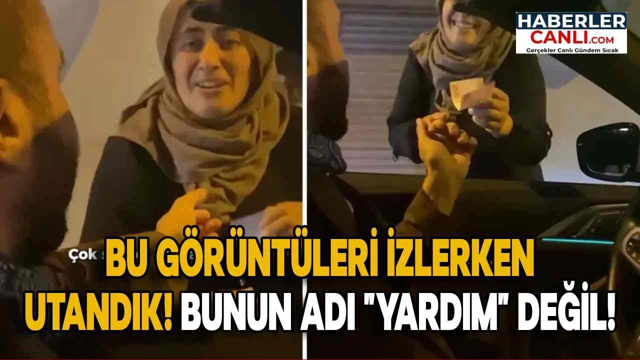 Bu Görüntüleri İzlerken Utandık! Bunun Adı Yardım Değil Resmen Hakaret, Sosyal Medya Skandalı!