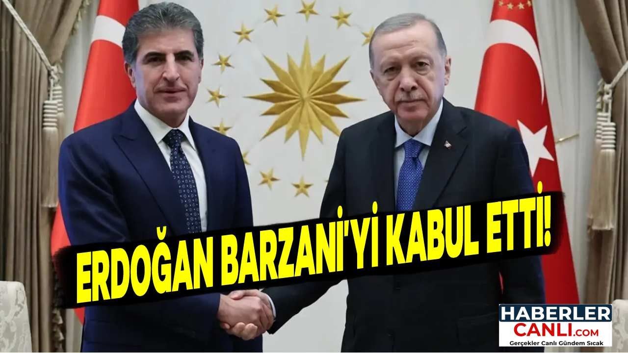 Cumhurbaşkanı Tayyip Erdoğan, Barzani'yi Beştepe'de Kabul Etti! İşte Masadaki İlişkili Konular