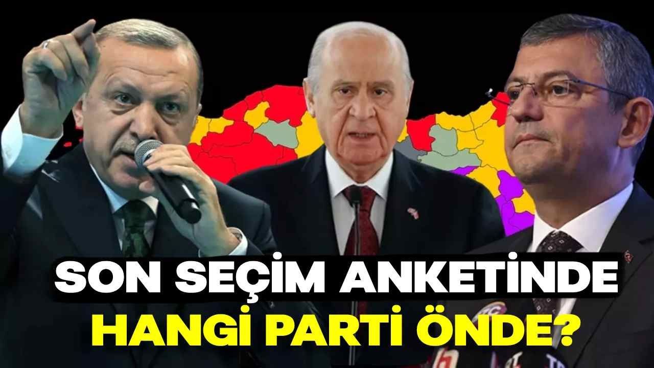 26 İlde Yapılan Son Seçim Anketinde Çok Büyük Sürpriz Yapan İki Parti Var