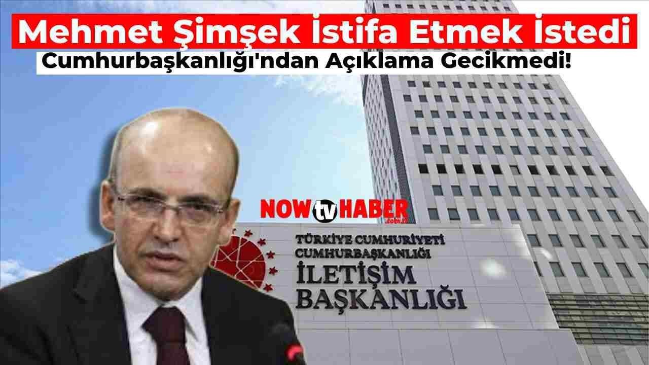 Mehmet Şimşek İstifa Etmek İstedi: DMM’den Yanıt Gecikmedi!