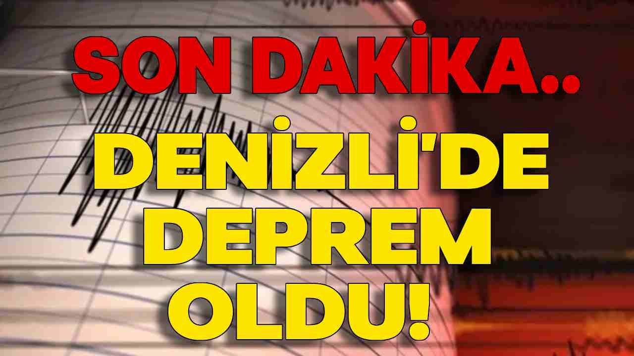 Son Dakika Denizli Deprem mi Oldu Şimdi? 20 Ağustos 2024