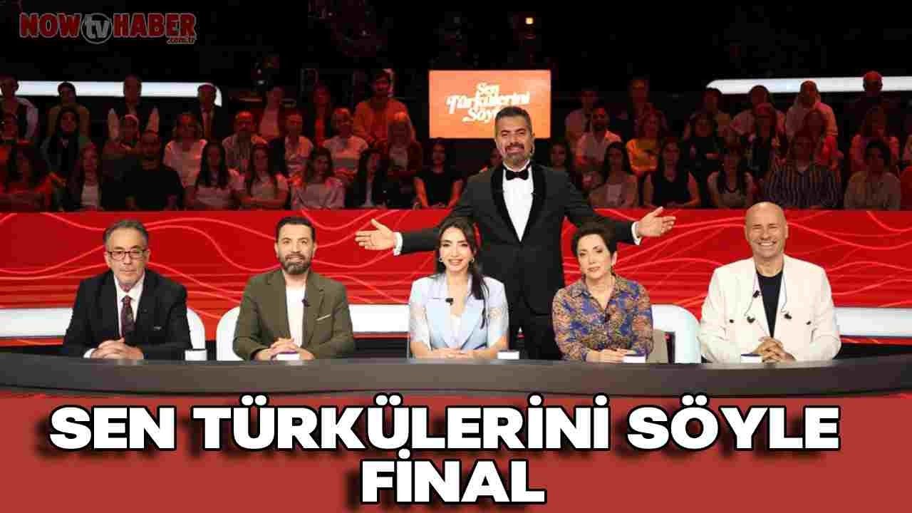 Sen Türkülerini Söyle Final Bölümü TRT 1'de Başlıyor! TRT Canlı İzle