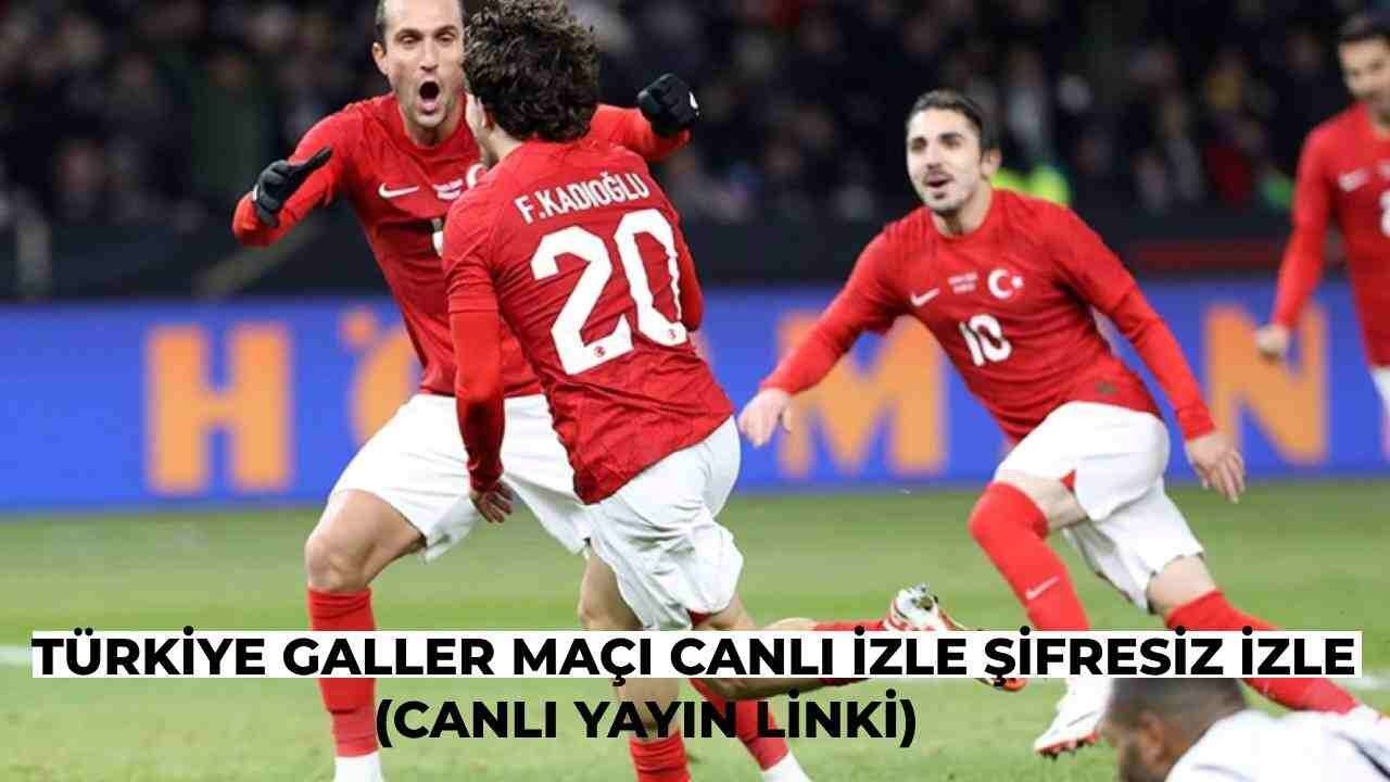 Türkiye Galler Maçı Canlı İzle Şifresiz İzle (Canlı Yayın Linki)