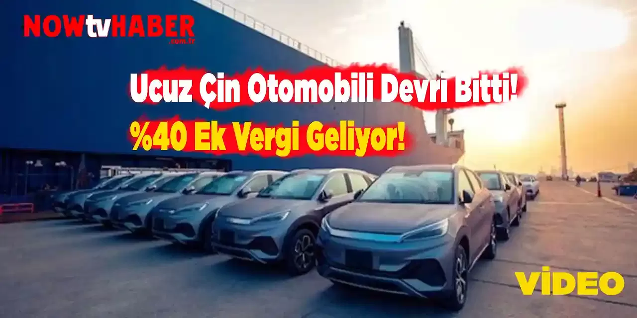 Çin Elektrikli Araçlara Yüzde 40 Ek Vergi Geliyor! İşte O Tarih Açıklandı