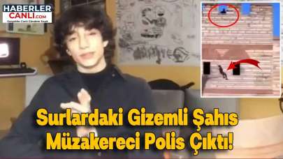 Cani Semih Çelik'in intihar Ettiği Anlarda: Surlardaki Gizemli Şahıs Müzakereci Polis Çıktı!