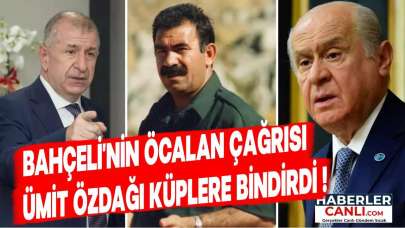 Bahçeli'nin Öcalan Çağrısı Ümit Özdağ'ı Resmen Küplere Bindirdi