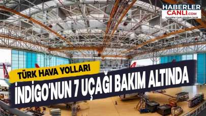 Türk Hava Yolları Teknik Aş, IndiGo'nun 7 Uçağını Bakım Altına Aldı