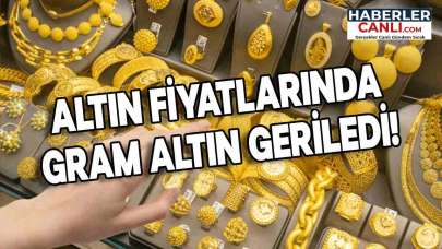 Altın Fiyatında Yüzde 1,2'lik Düşüş: Gram Altın 3 Milyon 100 Bin Liraya Geriledi