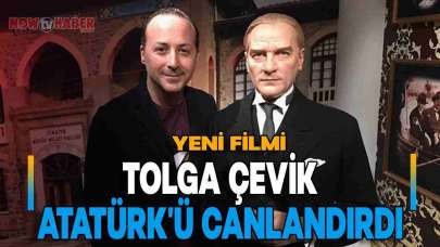 Tolga Çevik Yeni Filminde Atatürk'ü Canlandırdığı Armağan Filmi Merakla Bekleniyor!