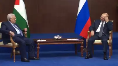 Moskova’nın Gündemi Orta Doğu! Putin ve Abbas Bir Araya Geldi