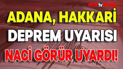 Naci Görür Deprem için Bu İki İlimizi Uyardı! Hakkari ve Adana 6 Şubat’ı Yaşayan İli'de Uyardı!