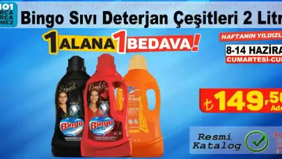 21 Haziran’a Kadar A101’de 1 Alana 1 Bedava Kampanyası!