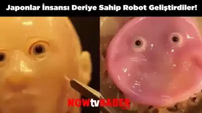 Japonlar İnsansı Deriye Sahip Robot Geliştirdiler! İşte Görüntüleri