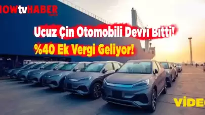 Çin Elektrikli Araçlara Yüzde 40 Ek Vergi Geliyor! İşte O Tarih Açıklandı