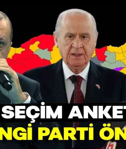 26 İlde Yapılan Son Seçim Anketinde Çok Büyük Sürpriz Yapan İki Parti Var