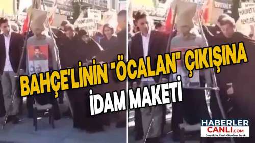 Bahçeli'nin Öcalan Çağrısı: Trabzon'da İdam Maketleriyle Tepki