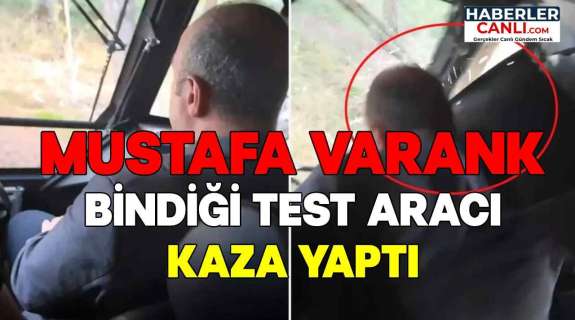 Varank'ın Test Sürüşü Ölümden Döndürdü: Araç Ağaca Çarptı, Milletvekili Yara Almadan Kurtuldu!