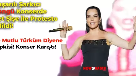 ‘Ne Mutlu Türküm Diyene’ Diyen Bengü’ye Konserde Pet Şişe Fırlattılar!