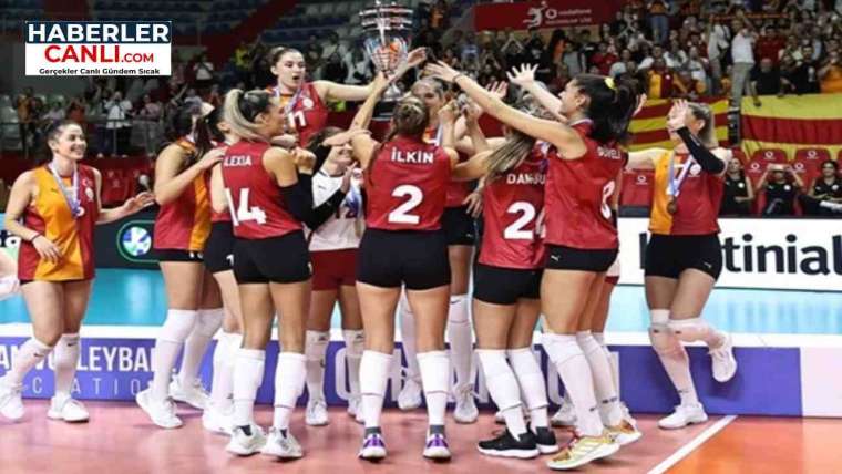 Galatasaray Voleybol Maçında 3-0 Yendi