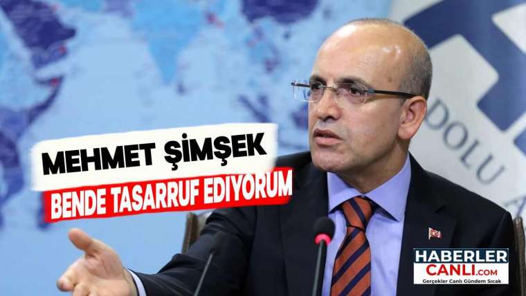 Mehmet Şimşek Tasarruf