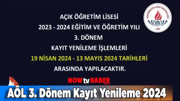 AÖL Kayıt Yenileme