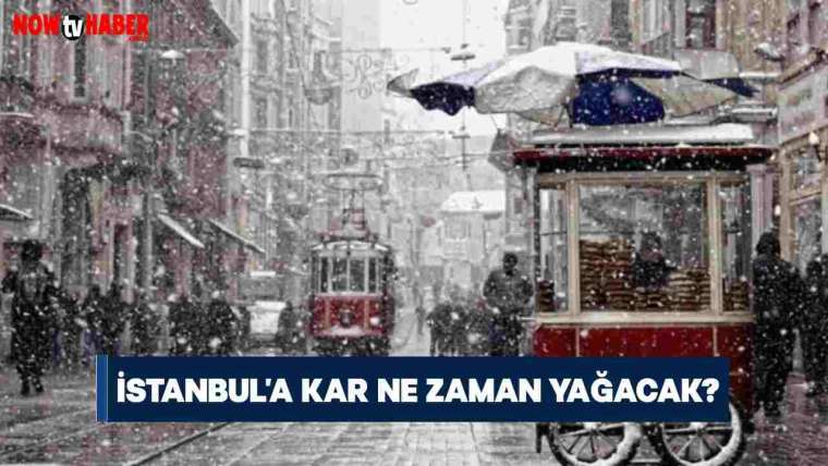 İstanbul Kar Yağacak