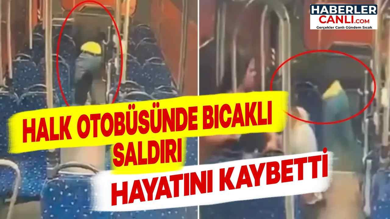 Kocaeli'de Halk Otobüs Yolcusu Bıçaklanarak Öldürüldü: Cinayet Anı Kamerada!