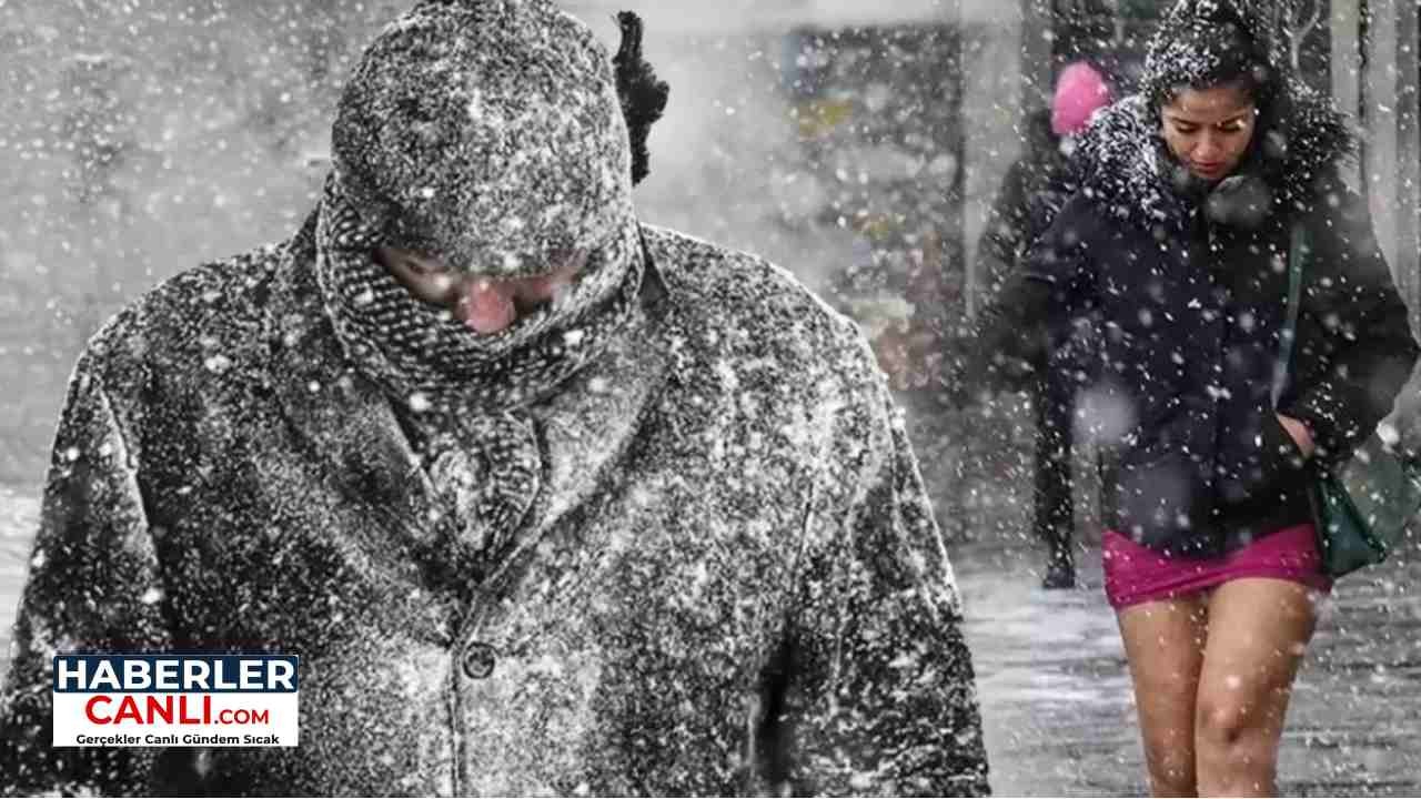 Meteoroloji'den 10 İl için Sarı Kodlu Uyarısı: Doğu Anadolu ve Karadeniz İç Kesimlerinde Kar Yağışı 10 Santimi Bulacak