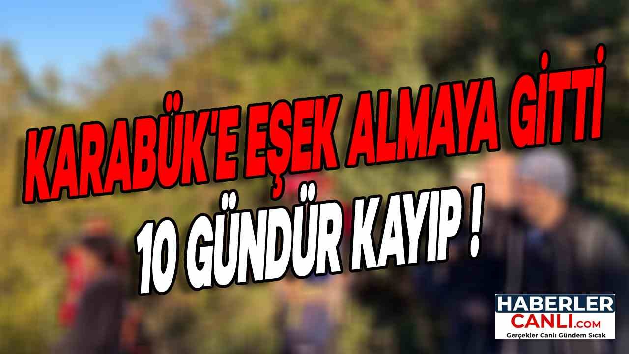 Eşek Almaya Giden Yaşar Dursun 10 Gün Kayıp: Ölü Bulunan Eşek, Umutları Azalttı