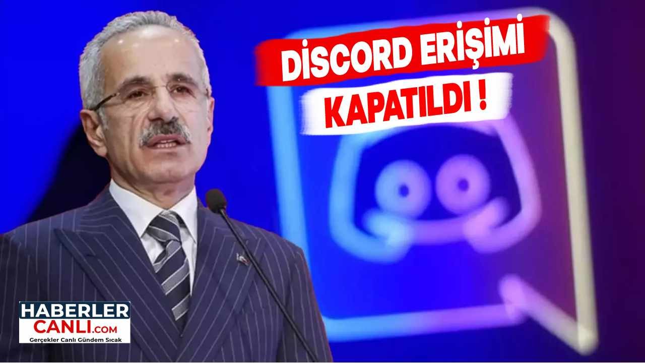 Discord Yasaklandı: Bakan Uraloğlu, "Acayip Bir Memnuniyet Var" Diyor!