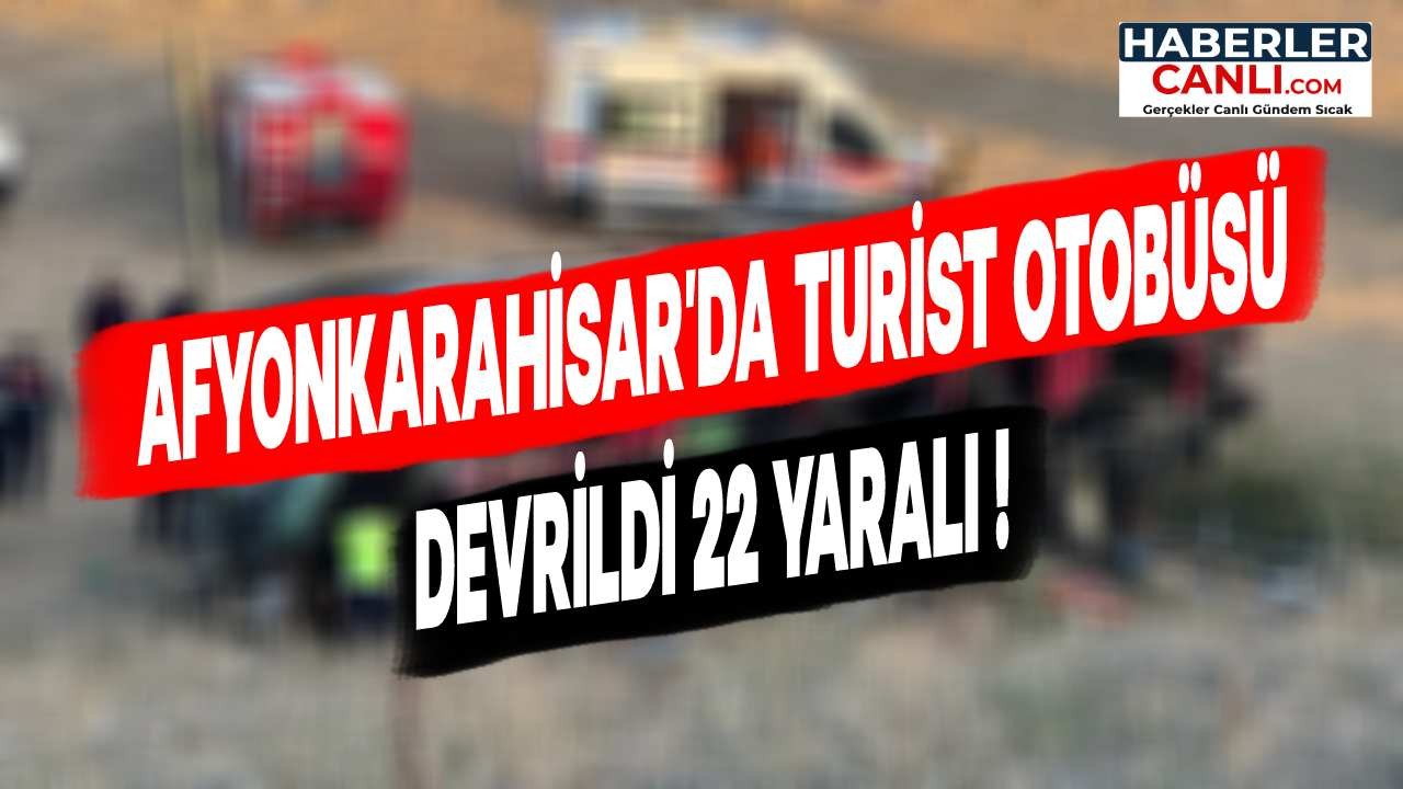 Afyonkarahisar'da Japon Turistleri Taşıyan Otobüs Devrildi: 22 Yaralı, 1'i Ağır