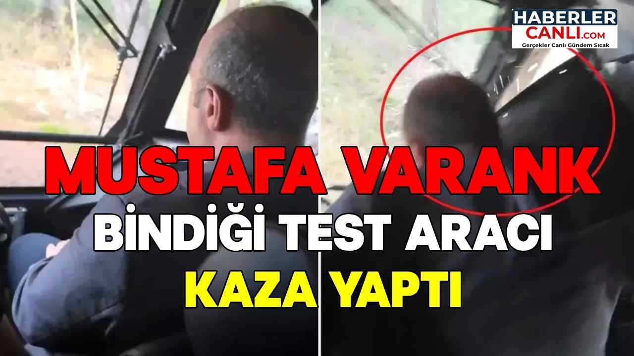 Varank'ın Test Sürüşü Ölümden Döndürdü: Araç Ağaca Çarptı, Milletvekili Yara Almadan Kurtuldu!