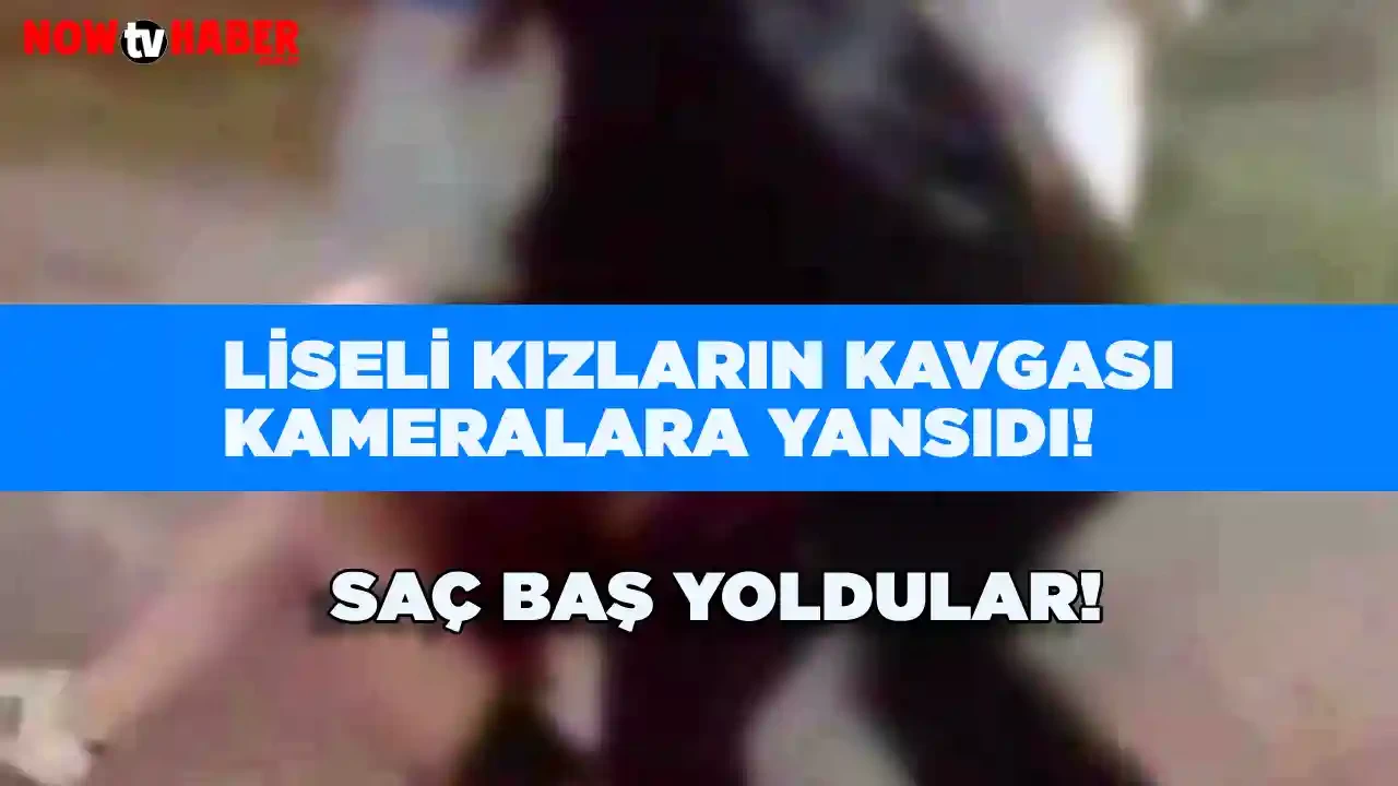 Liseli Kızların Kavgası Sokak Ortasında Başladı O Anlar Kameralara Yansıdı, Yer Tekirdağ