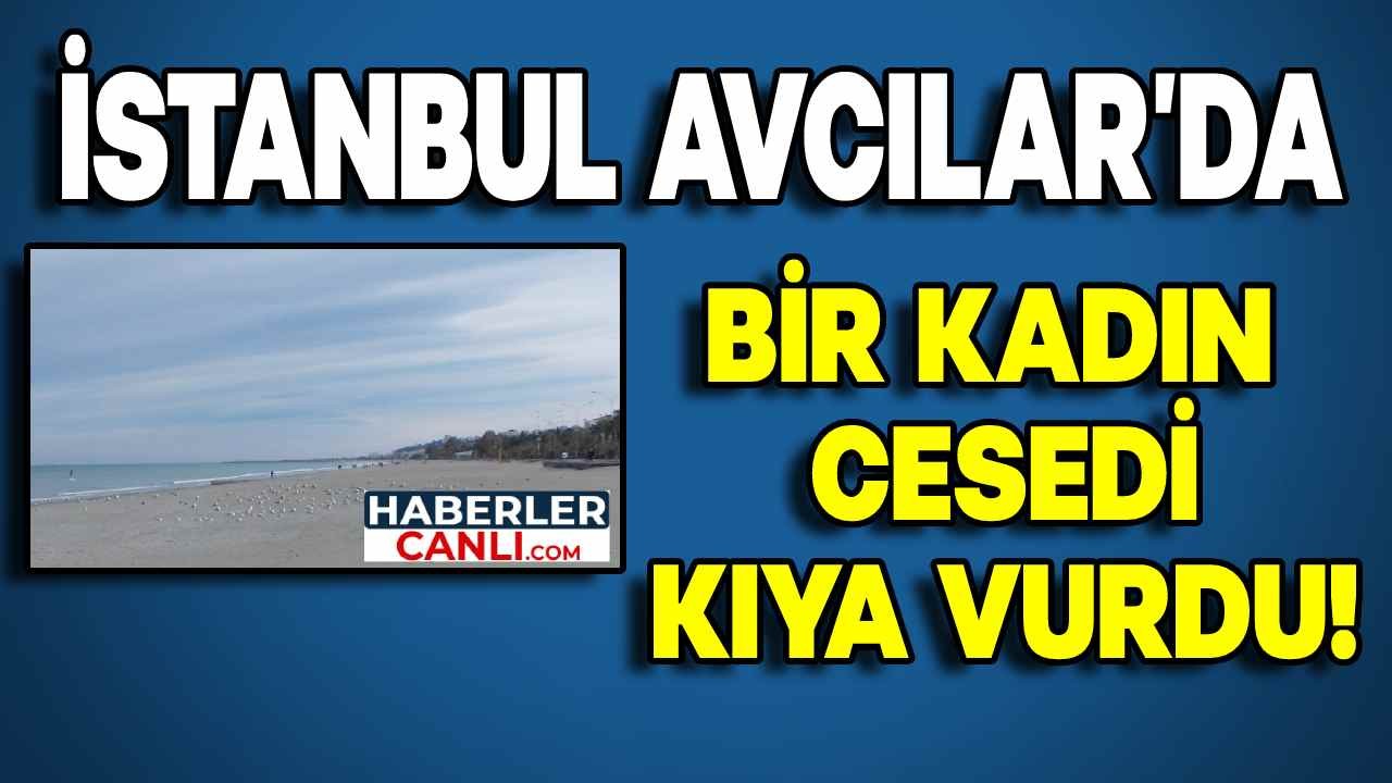 Son Dakika, İstanbul Avcılar'da Kıyıya Kadın Cesedi Vurdu