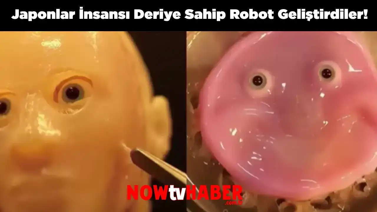 Japonlar İnsansı Deriye Sahip Robot Geliştirdiler! İşte Görüntüleri